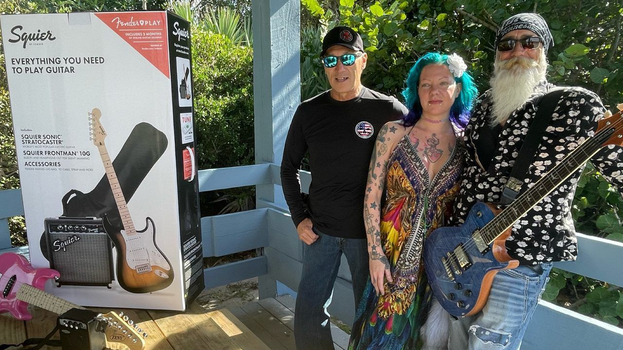 Band donating guitars to deserving kids for Christmas